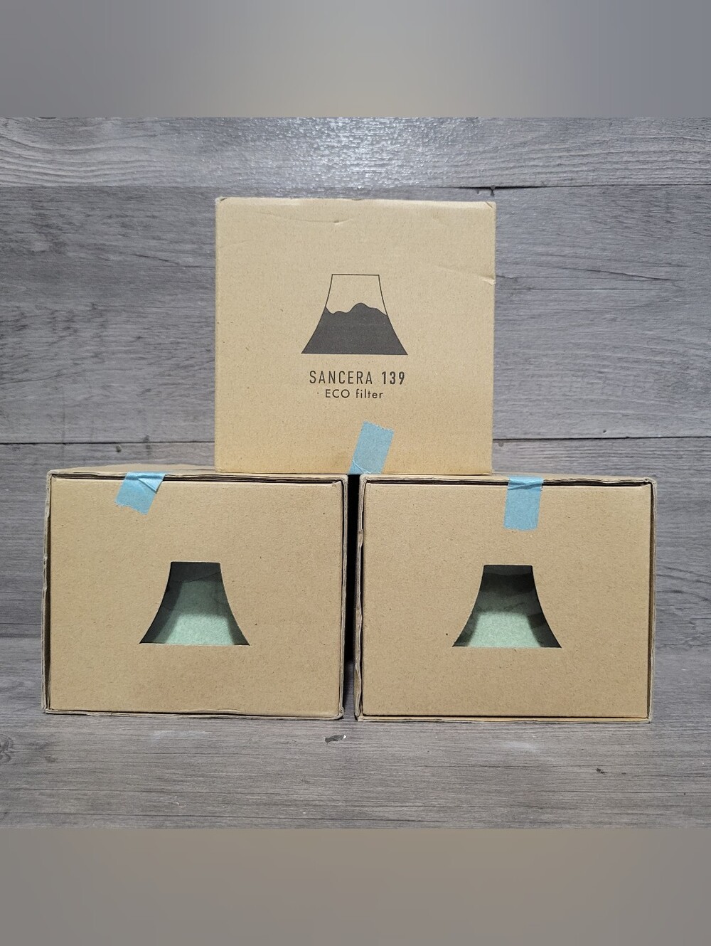 -3 Pack- COFIL Fuji 310 Ceramic Coffee eco Filter sancera 139 Green